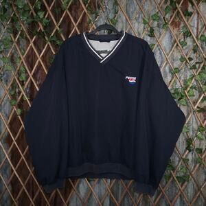 XXL - Vintage Y2K Pepsi 1990s embroider pullover windbreaker